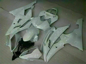 NT Europe Injection Mold White ABS Set Fairing Fit for Yamaha 2008-2015 YZF R6 g023