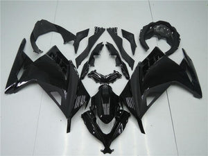 NT Europe Aftermarket Injection ABS Plastic Fairing Fit for Kawasaki EX300 2013-2016 Glossy  Matte Black N003