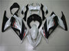 NT Europe Aftermarket Injection ABS Plastic Fairing Fit for Kawasaki EX300 2013-2016 White Black