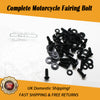 NT Universal Black Fairing Bolt Fit for SUZUKI GSXR 600 750 1000 1300 SRAD Katana Hayabusa