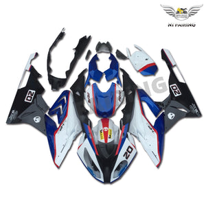 NT Europe ABS Injection Mold Blue White Fairing Fit for BMW 2015-2018 S1000RR u001