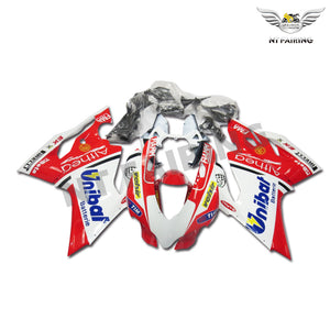 NT Europe ABS Injection Mold White Red Fairing Fit for Ducati 899/1199 2012-2013 u004