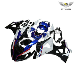 NT Europe ABS Injection Mold Blue White Fairing Fit for BMW 2009-2014 S1000RR u003