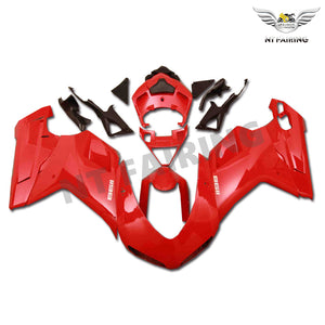 NT Europe ABS Injection Mold Red Fairing Fit for Ducati 848/1098 2007-2011 u001
