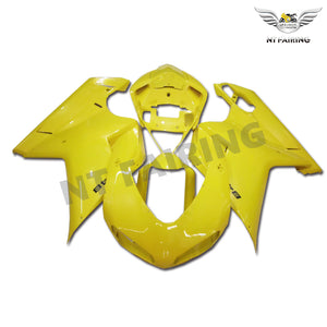 NT Europe ABS Injection Mold Yellow Fairing Fit for Ducati 848/1098 2007-2011 u003