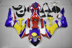 NT Europe Aftermarket Injection ABS Plastic Fairing Fit for Honda CBR1000RR 2017-2019 Blue Yellow Red PT02