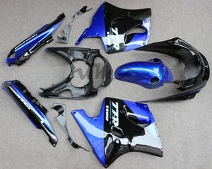 NT Europe ABS Plastics Blue Black Fairing Fit for Kawasaki ZZR1100 D ZX11 1993-2001 u002