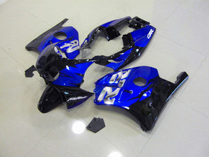 NT Europe ABS Plastics Blue Black Fairing Fit for Honda CBR250RR 1990-1994 u001