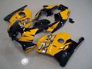 NT Europe ABS Plastics Yellow Black Fairing Fit for Honda CBR250RR 1990-1994 u011