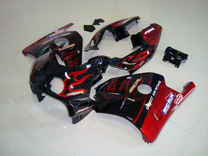 NT Europe ABS Plastics Red Black Fairing Fit for Honda CBR250RR 1990-1994 u012