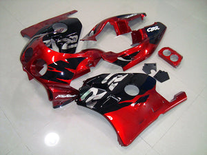 NT Europe ABS Plastics Red Black Fairing Fit for Honda CBR250RR 1990-1994 u015