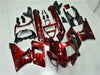 NT Europe Aftermarket Injection ABS Plastic Fairing Fit for Kawasaki ZZR400 1993-2003 Red Black