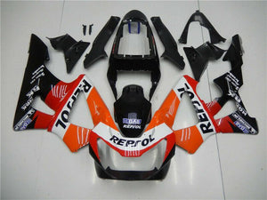 NT Europe Aftermarket Injection ABS Plastic Fairing Fit for Honda CBR929RR 2000-2001 Orange Red Black N029
