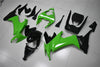 NT Europe Aftermarket Injection ABS Plastic Fairing Fit for Kawasaki ZX10R 2008-2010 Black Green N004