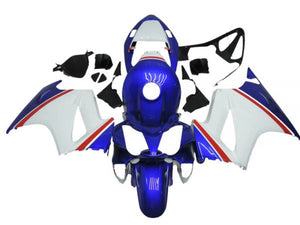 NT Europe ABS Injection Blue White Fairing Fit for Honda 2002-2012 VFR800 u007