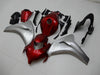 NT Europe Aftermarket Injection ABS Plastic Fairing Fit for Honda Fireblade 2008 2009 2010 2011 CBR1000RR CBR 1000 RR Red Silver N017