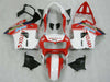 NT Europe ABS Plastics Red White Fairing Fit for Honda 1998 1999 2000 2001 VFR800 VFR 800 u008 u011