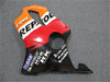 NT Europe Aftermarket Injection ABS Plastic Fairing Fit for Honda CBR600 F4 1999-2000 Orange Red Black N003