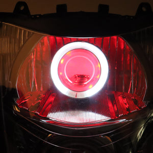 Front Motorcycle Headlight Red Demon Angel Eye for SUZUKI HAYABUSA GSXR 1300 GEN2 2008-2019