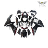 NT Europe Aftermarket Injection ABS Plastic Fairing Fit for Suzuki GSXR 600/750 2011-2016 Black Gray N002