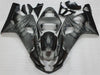 NT Europe Aftermarket Injection ABS Plastic Fairing Fit for Suzuki GSXR 600/750 2004-2005 Black Gray N015