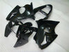 NT Europe Aftermarket Injection ABS Plastic Fairing Fit for Kawasaki ZX6R 636 2000-2002 Glossy Black N005