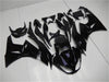 NT Europe Aftermarket Injection ABS Plastic Fairing Fit for Kawasaki ZX6R 636 2009-2012 Glossy Black N003