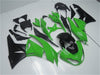 NT Europe Aftermarket Injection ABS Plastic Fairing Fit for Kawasaki ZX6R 636 2009-2012 Green Black N004