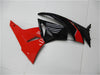 NT Europe Aftermarket Injection ABS Plastic Fairing Fit for Kawasaki ZX6R 636 2009-2012 Red Black N005