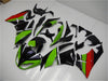 NT Europe Aftermarket Injection ABS Plastic Fairing Fit for Kawasaki ZX6R 636 2009-2012 Black Green Red N007