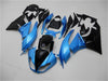 NT Europe Aftermarket Injection ABS Plastic Fairing Fit for Kawasaki ZX6R 636 2009-2012 Blue Black N014