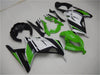 NT Europe Aftermarket Injection ABS Plastic Fairing Fit for Kawasaki EX300 2013-2016 Green White Black N006