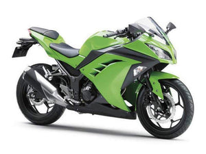 NT Europe Aftermarket Injection ABS Plastic Fairing Fit for Kawasaki EX300 2013-2016 Green Black N010