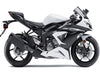 NT Europe Aftermarket Injection ABS Plastic Fairing Fit for Kawasaki ZX6R 636 2013-2016 White Black N002