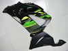 NT Europe Aftermarket Injection ABS Plastic Fairing Fit for Kawasaki ZX6R 636 2013-2016 Green Black