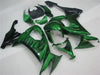 NT Europe Aftermarket Injection ABS Plastic Fairing Fit for Kawasaki ZX10R 2008-2010 Green Black N001