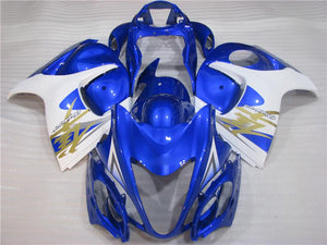NT Europe Aftermarket Injection ABS Plastic Fairing Fit for GSXR 1300 Hayabusa 2008-2016 Blue White N012
