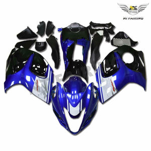 NT Europe Aftermarket Injection ABS Plastic Fairing Fit for GSXR 1300 Hayabusa 2008-2016 Blue White Black N018