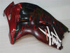 NT Europe Aftermarket Injection ABS Plastic Fairing Fit for GSXR 1300 Hayabusa 1997-2007 Black Red Flame N015