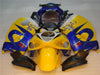 NT Europe Aftermarket Injection ABS Plastic Fairing Fit for GSXR 1300 Hayabusa 1997-2007 Yellow Blue N017