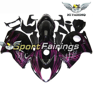 NT Europe Aftermarket Injection ABS Plastic Fairing Fit for GSXR 1300 Hayabusa 1997-2007 Purple Black N063