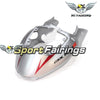 NT Europe Aftermarket Injection ABS Plastic Fairing Fit for GSXR 1300 Hayabusa 1997-2007 Silver Red N083