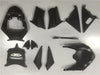 NT Europe Aftermarket Injection ABS Plastic Fairing Fit for Suzuki GSXR 600/750 2011-2016 Black White N008