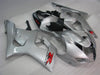NT Europe Aftermarket Injection ABS Plastic Fairing Fit for Suzuki GSXR 1000 2003-2004 Silver N007