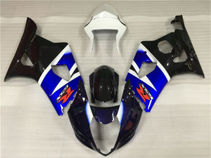 NT Europe Aftermarket Injection ABS Plastic Fairing Fit for Suzuki GSXR 1000 2003-2004 Blue White Black N033