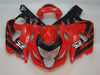 NT Europe Aftermarket Injection ABS Plastic Fairing Fit for Suzuki GSXR 600/750 2004-2005 Red Black N003