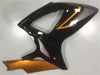 NT Europe Aftermarket Injection ABS Plastic Fairing Fit for Suzuki GSXR 600/750 2006-2007 Black Orange