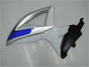 NT Europe Aftermarket Injection ABS Plastic Fairing Fit for Suzuki GSXR 600/750 2008-2010 White Silver Blue