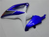 NT Europe Aftermarket Injection ABS Plastic Fairing Fit for Suzuki GSXR 600/750 2008-2010 White Blue N007