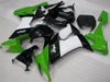 NT Europe Aftermarket Injection ABS Plastic Fairing Fit for Kawasaki ZX10R 2008-2010 Green Black White N002
